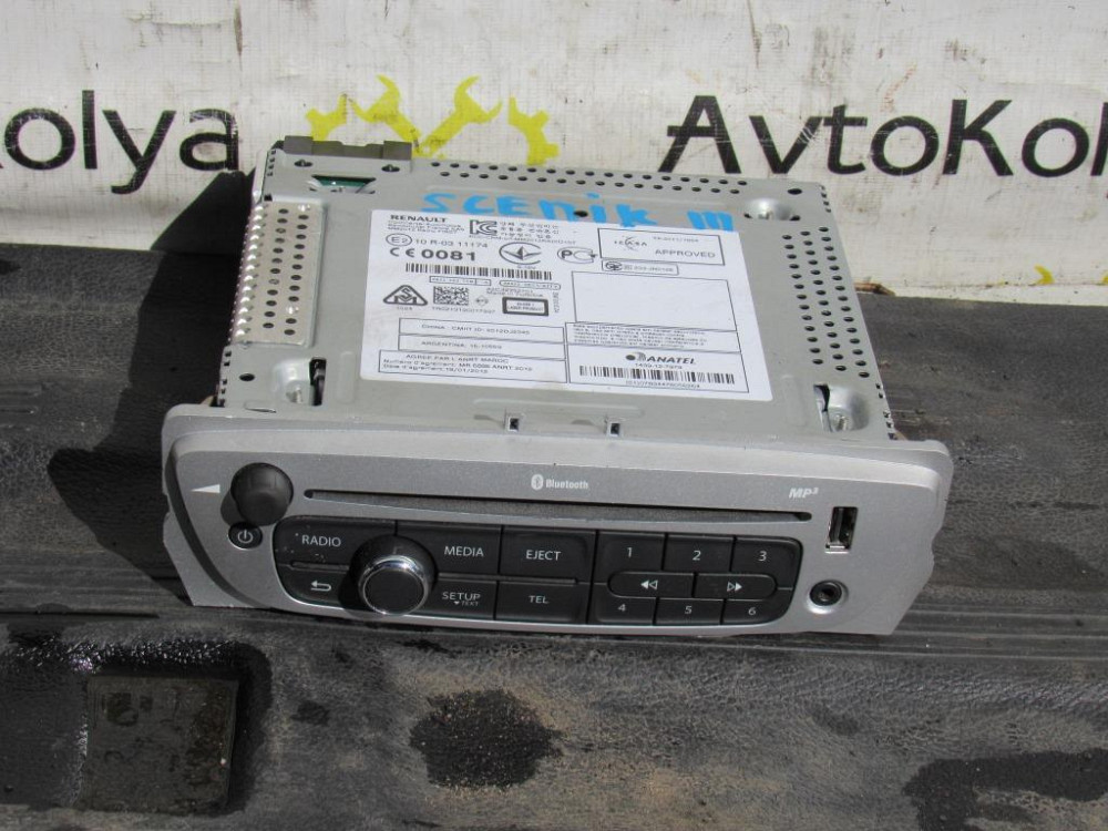 Автомагнитола Renault Scenic III 2009-2016 Ковель - изображение 3