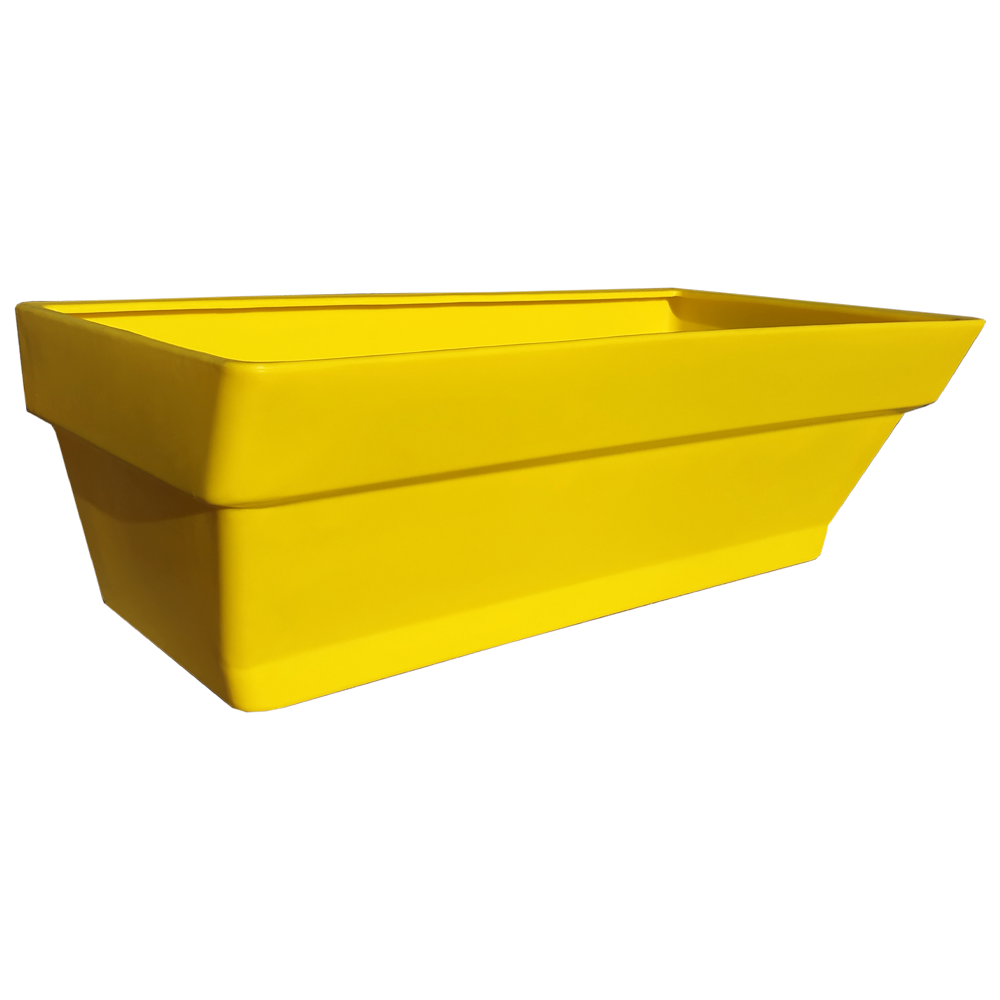 Грядка пластиковая 210 л жёлтая Київ - зображення 1