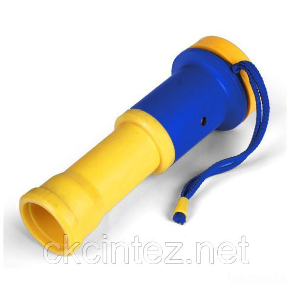 Дудка фаната болельщика малая сине-желтая (D - 48; L - 140) Киев - изображение 2