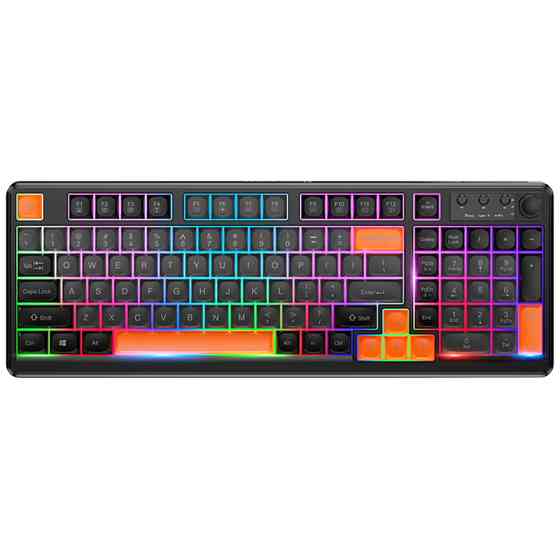 Уценка Клавиатура беспроводная Hoco GM751 Elegante mini RGB 2.4G (English version) Херсон