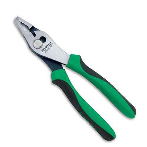 Плоскогубцы-пассатижи комбинированные 200 мм 8" TOPTUL 2-позиционные DHBB2208 Харків