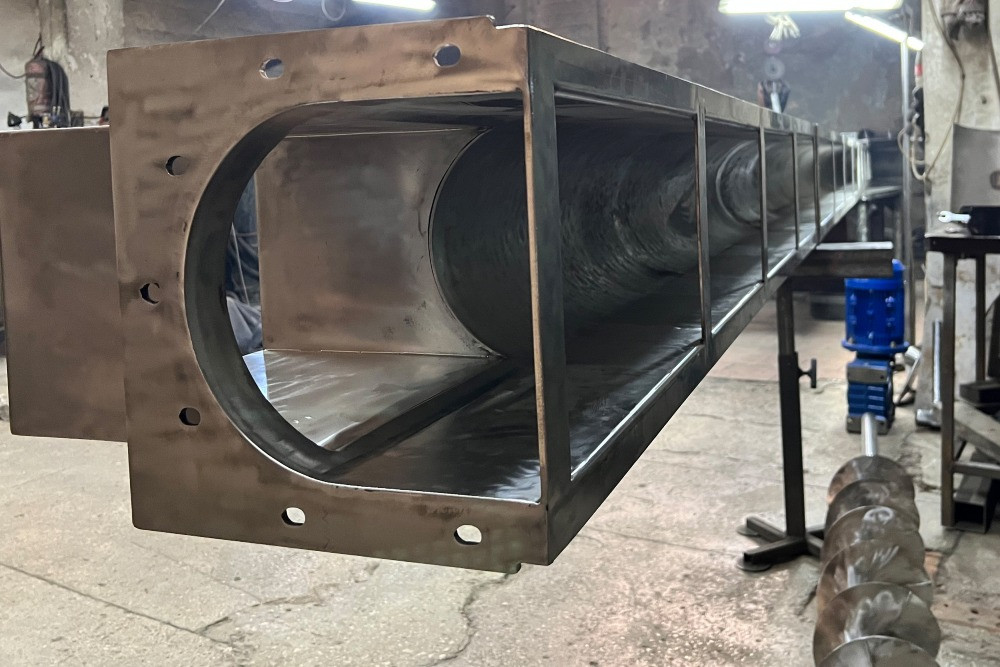 Восстановление и реставрация винтовых конвейеров (шнеков) из нержавеющей стали Львів - зображення 6