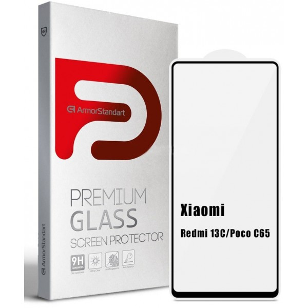 Захисне скло ArmorStandart Icon для Xiaomi Redmi 13C 4G/Poco C65 Black (ARM73152) (Код товару:33338) Харків - зображення 2