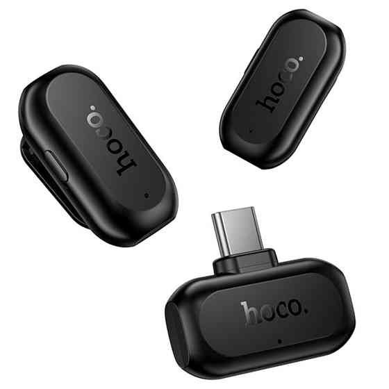 Петличный беспроводной микрофон Hoco L26 Dual-mic Smart AI (Type-C) Херсон