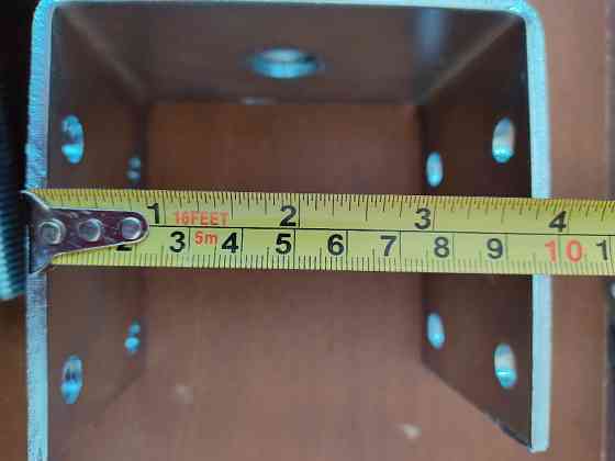 Кронштейн опора регульована100х100х100х80х4 дерев'яного бруса Нововолинськ