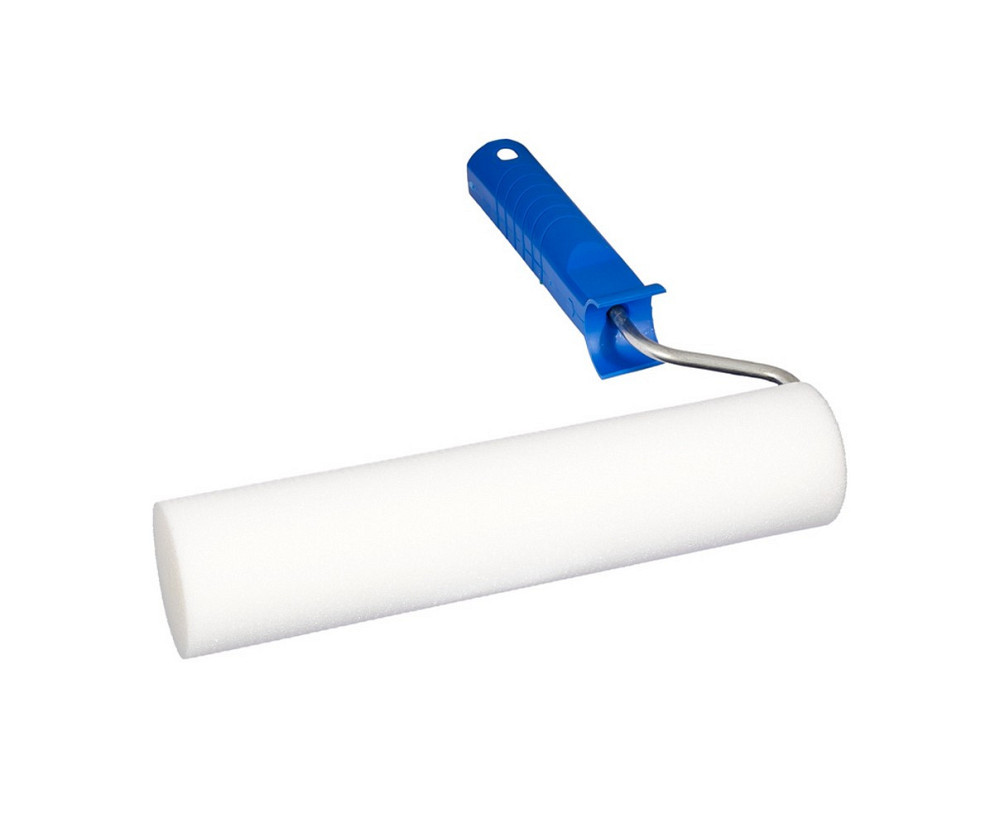 Валик малярный MASTERTOOL Moltopren 50/250 мм Ø 6 мм с ручкой 92-8255-Р Харків - зображення 1