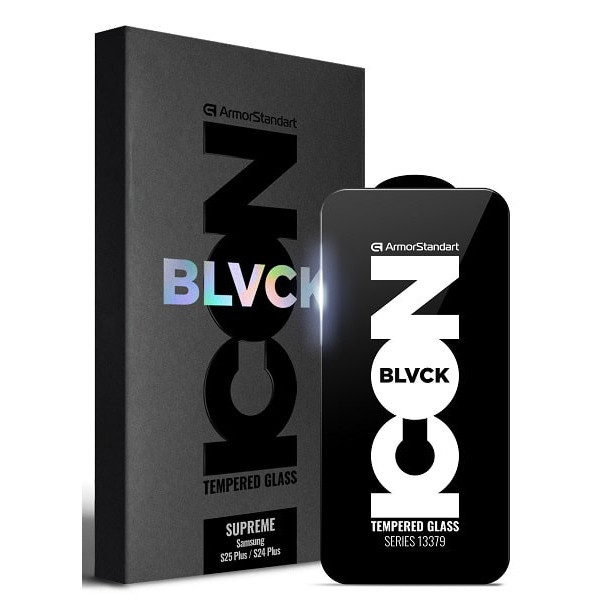 Захисне скло ArmorStandart Supreme Black Icon для Samsung S25 Plus/S24 Plus (ARM84628) (Код товару:4 Харьков - изображение 1