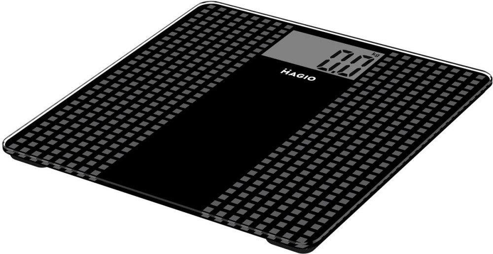 Весы напольные Magio MG-801 180 кг черные Київ - зображення 4