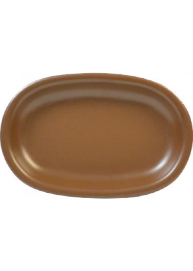 Блюдо овальне Keramia Табако 24-237-046 22х15х3 см Київ - зображення 1