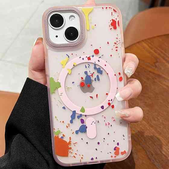 Чехол TPU+PC Flush with MagSafe для Apple iPhone 15 (6.1") Херсон