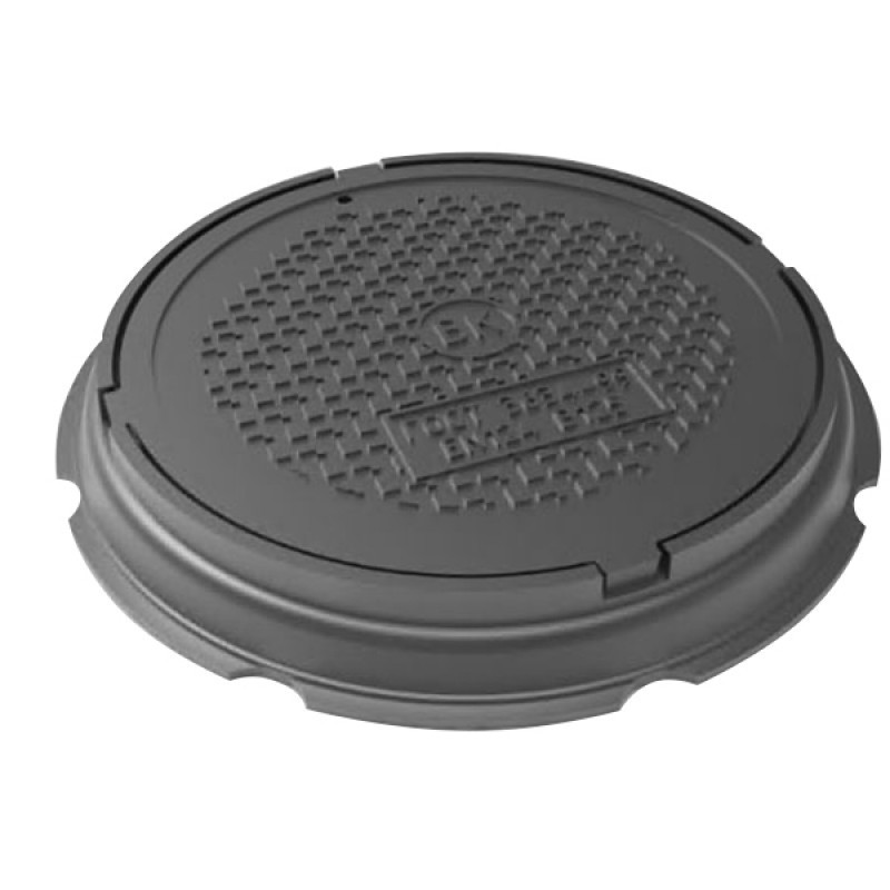 Люк чугунный канализационный средний типа "С" В125 (ПР)  (12,5тн) Київ - зображення 3