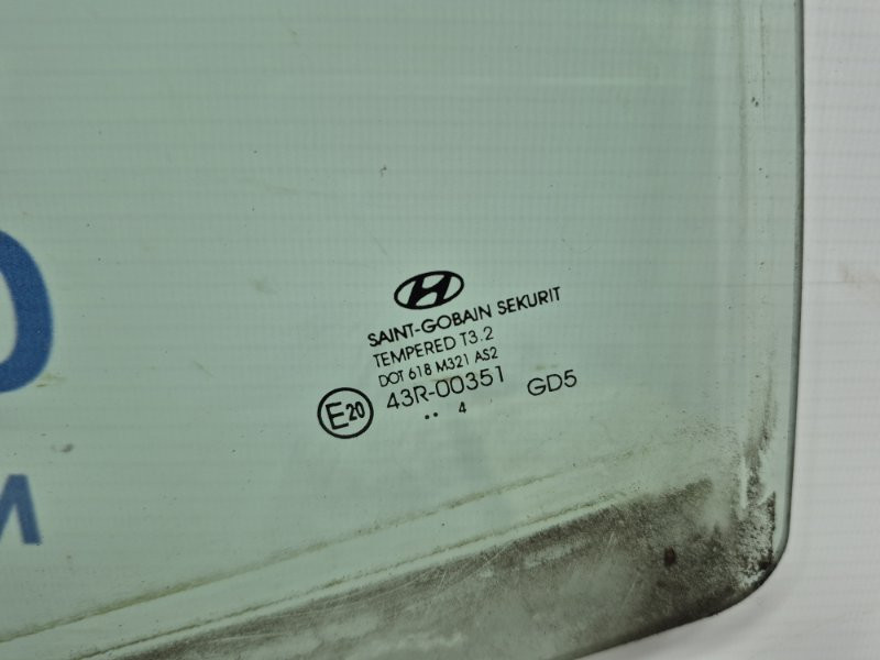 Стекло двери заднее левое Hyundai I30 2011-2017 83411-A6000 (Арт. 50176) Київ - зображення 3