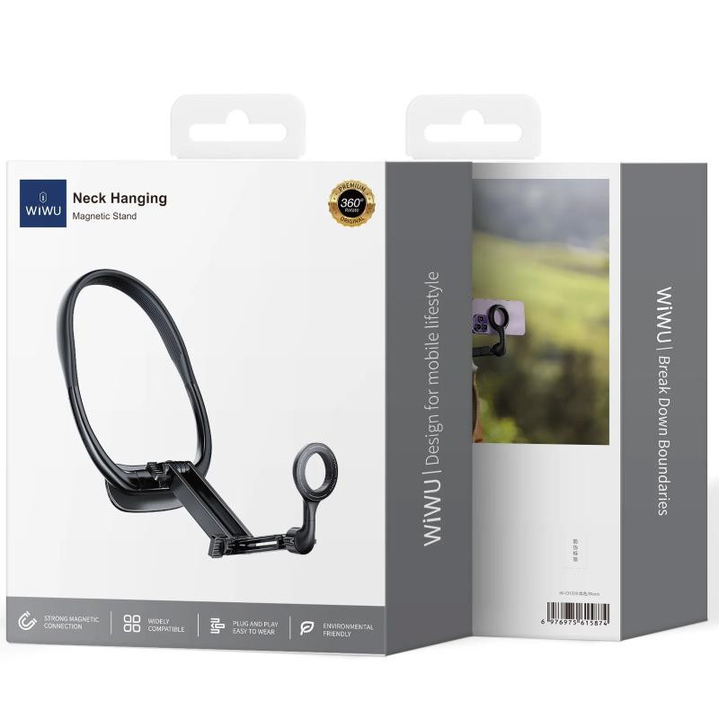 Держатель для телефона WIWU Wi-CH320 на шею магнитный Херсон - зображення 7