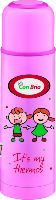 Термос питний дитячий Con Brio СВ-345-pink 500 мл рожевий Київ - зображення 1