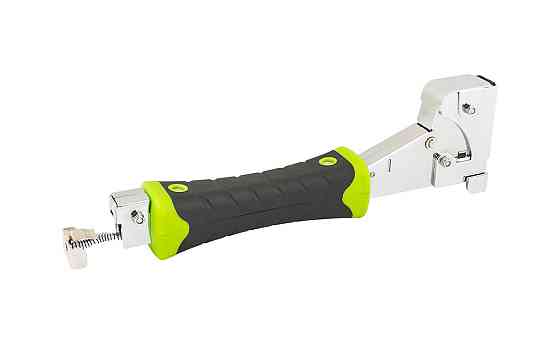 Степлер молотковый с наковальней WERTVOLL скоба R140 6-14 мм корпус металл/эргоном TPR FX-1109 Харків