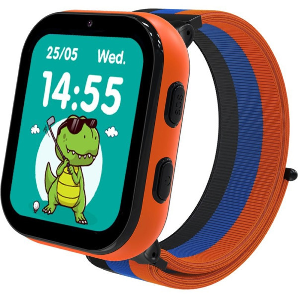 Смарт-годинник дитячий Gelius Rainbow 4G Black (GP-PK008) Харків - зображення 12