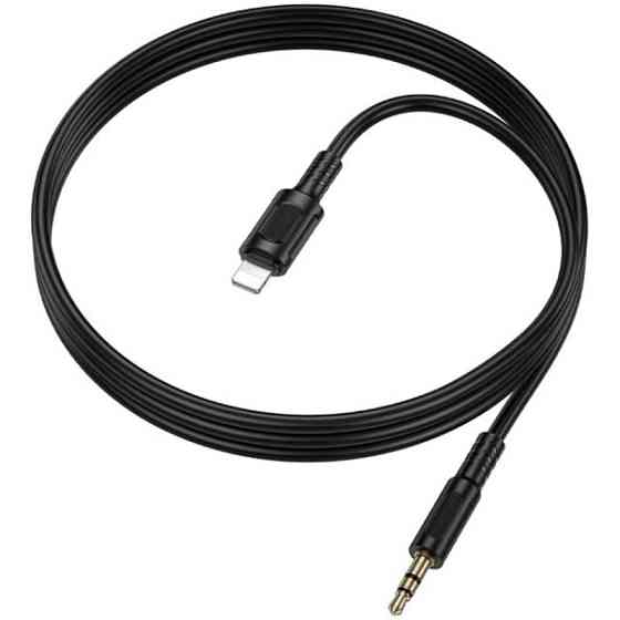 Аудио кабель Aux Borofone BL25A Nice (Lightning to AUX 3.5mm) (1m) Херсон