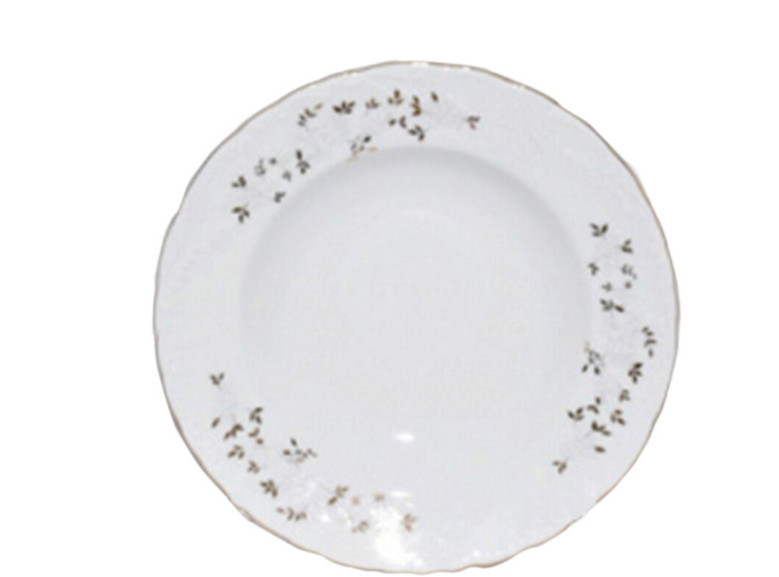 Тарілка супова Cmielow White Flower 9705-22-5-T 22,5 см Киев - изображение 1
