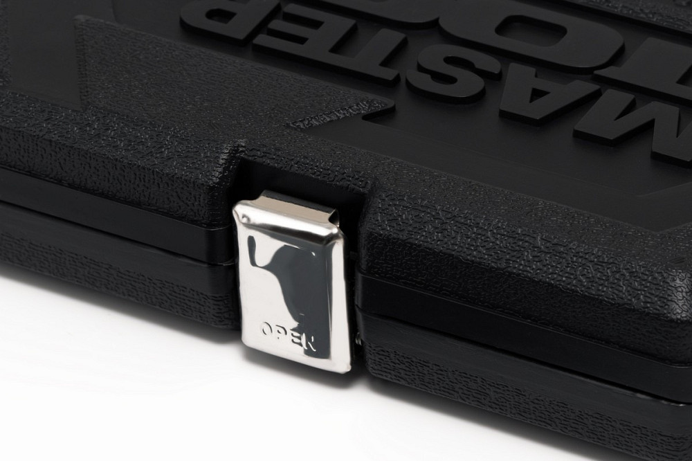 Набор инструментов MASTERTOOL ¼" 46 шт 4-14 мм CrV 46 шт кейс с металлическими замками 78-2047 Харків - зображення 4