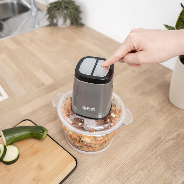 Измельчитель First FA-5113-2-SI 500 Вт темно-серый Киев - изображение 2