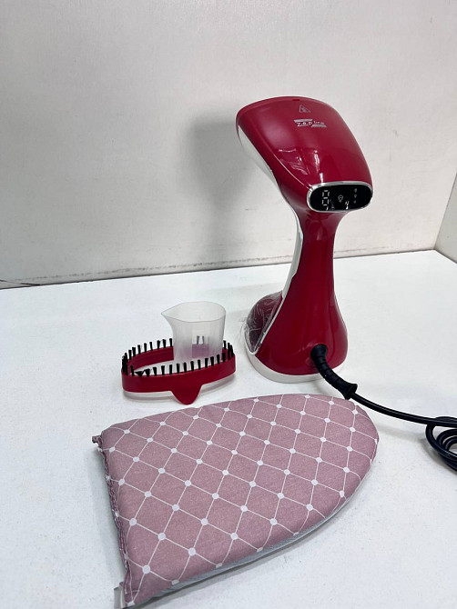 Отпариватель вертикальный ручной для одежды Zepline ZP-210-Red 3000 Вт красный Київ - зображення 7