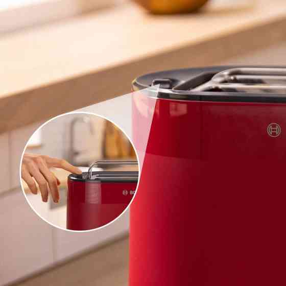 Тостер Bosch MyMoment TAT2M124 950 Вт красный Київ