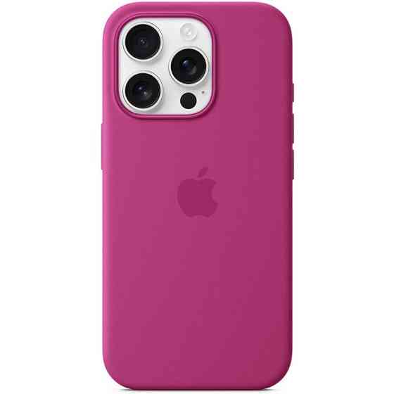 Чехол Silicone case (AAA) with Magsafe and Animation для Apple iPhone 16 Pro (6.3") Херсон
