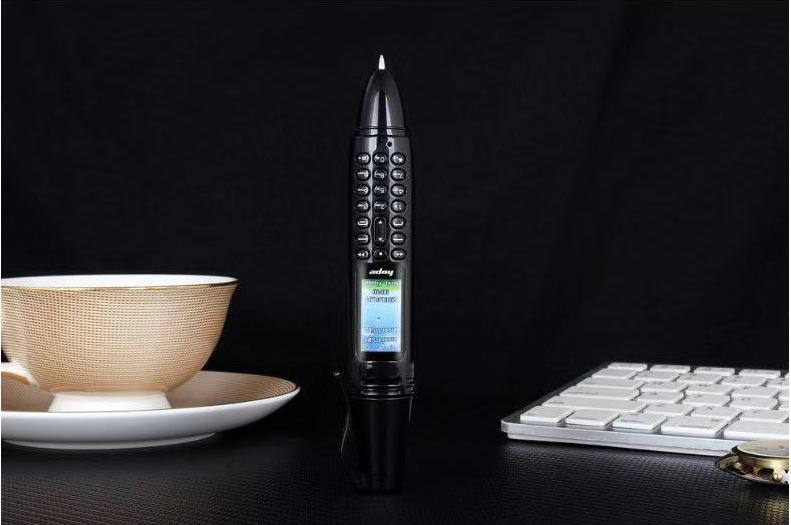 Ручка мобильный телефон портативный с камерой 0.08 MP и Bluetooth AK 007 (Чёрный) Київ - зображення 10