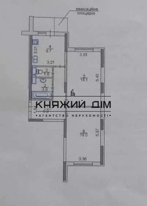 Продаж роздільної 2-х к. квартири в ЖК Новомостицький-Замковецький. № 21142678 Київ - зображення 3