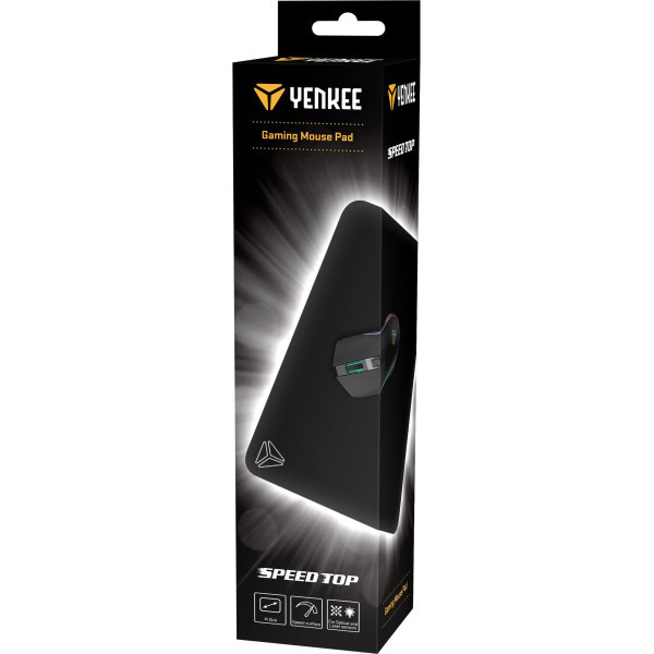 Килимок для миші YENKEE YPM 35 Gaming pad SPEED TOP M Black Харьков - изображение 5