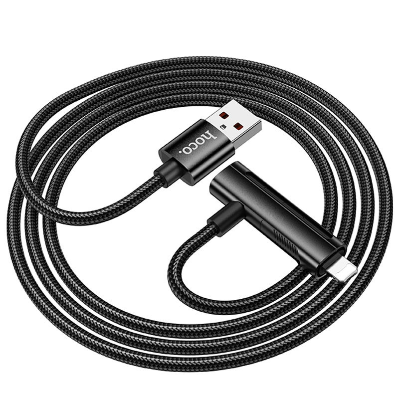 Дата кабель Hoco U135 Incredible 2in1 USB to Lightning/Type-C (1m) Херсон - зображення 7