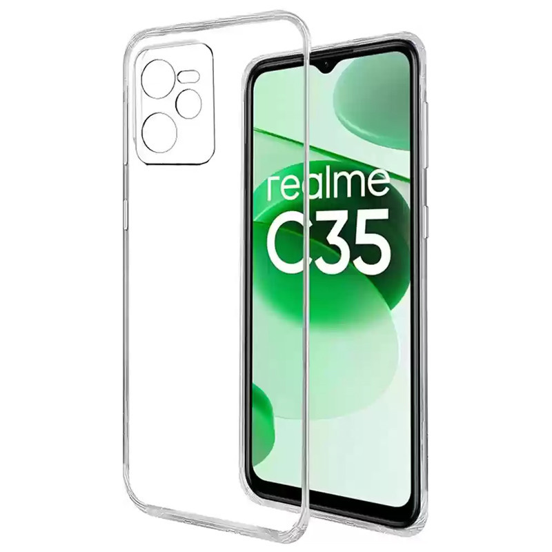 TPU чехол Epic Transparent 1,5mm Full Camera для Realme C35 Херсон - изображение 1