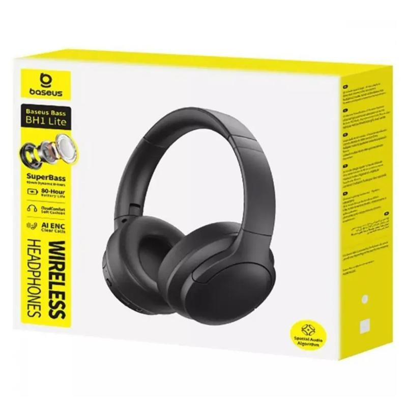 Накладные беспроводные наушники Baseus Bass BH1 Lite AI ENC (A0203C) Херсон - изображение 2