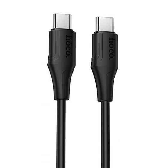 Дата кабель Hoco X124 Bien silicone Type-C to Type-C 60W (1m) Херсон