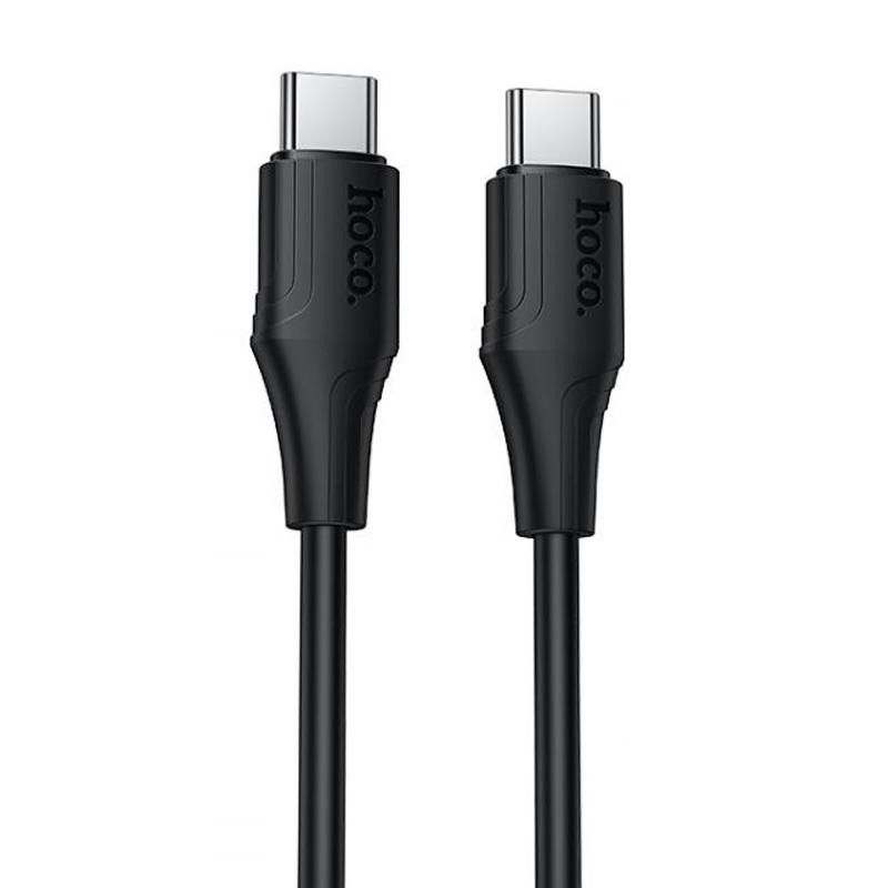 Дата кабель Hoco X124 Bien silicone Type-C to Type-C 60W (1m) Херсон - изображение 1