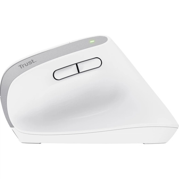 Мышь компьютерная безпроводная Trust Bayo Multidevice Ergonomic White 25399_TRUST белая Київ - зображення 4