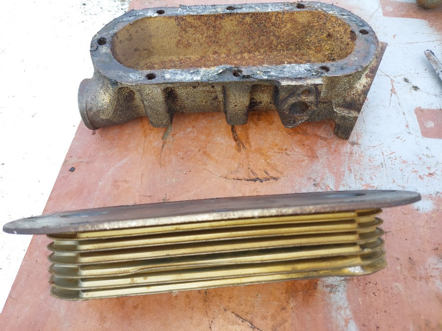  Радіатор охолодження оливи ЯАЗ204 Полтава - изображение 1