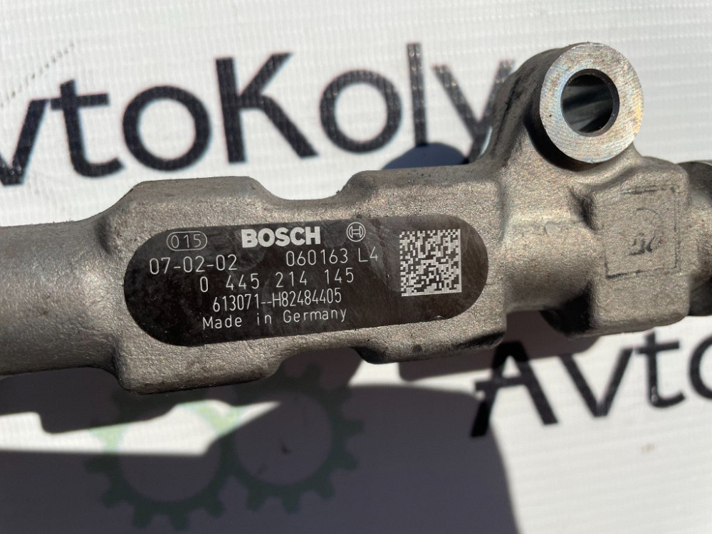 Топливная рейка (рампа форсунок) Renault Trafic 2.5 dci 2001-2010 (0445214145) Ковель - зображення 3