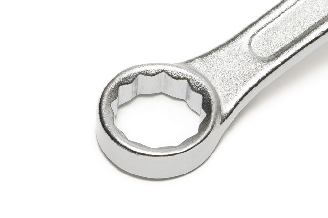 Ключи комбинированные MASTERTOOL MATT FINISH набор 12 шт (6/7/8/9/10/11/12/13/14/17/19/22 мм) CrV st Харків - зображення 4