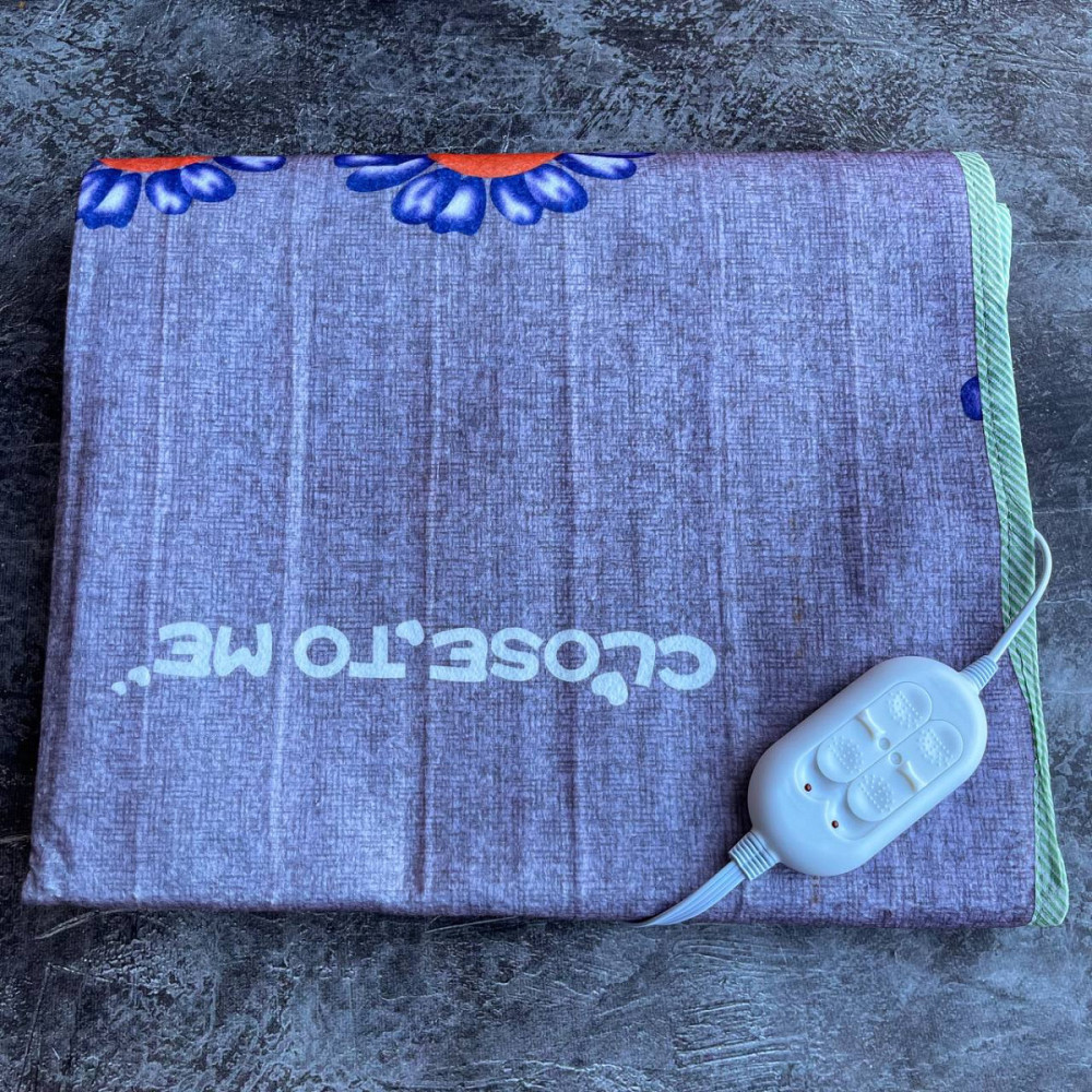 Електропростирадло двоспальне з двома зонами з кольоровим малюнком LUX Байка Туреччина 140x155 см 55 Київ - зображення 1