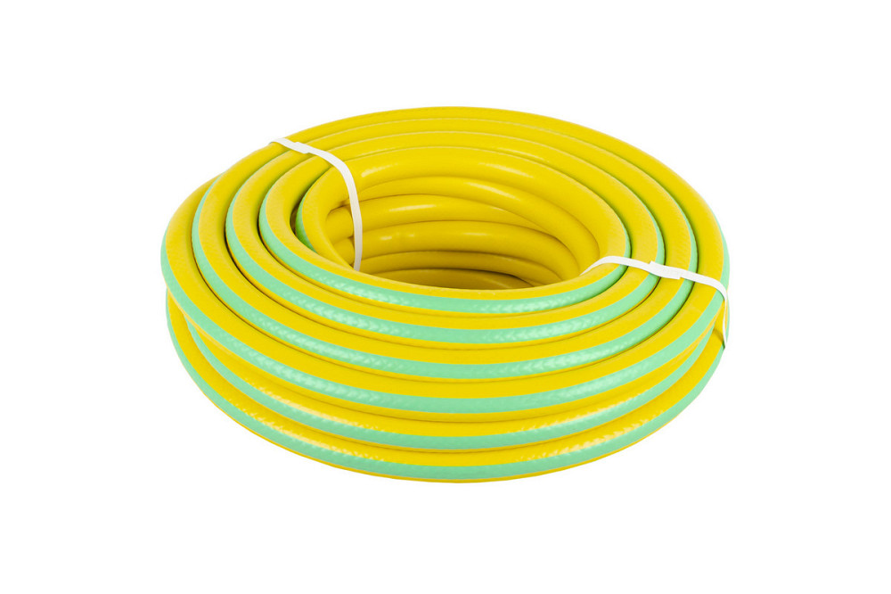 Шланг садовый для полива MASTERTOOL "FLOWER" ¾" 15 м желтый 92-1040 Харків - зображення 1