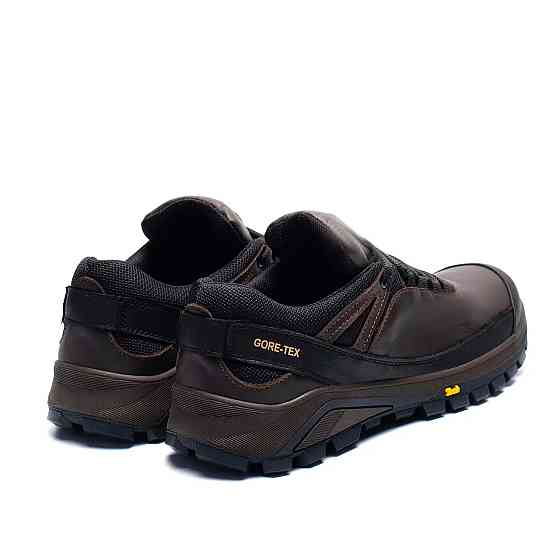 Мужские кожаные кроссовки Clasic Brown Київ