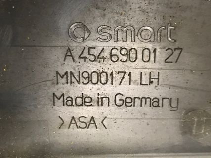 Б/у накладка наружная средней стойки Smart ForFour, A4546900127, MN900171LH Кропивницький - зображення 2