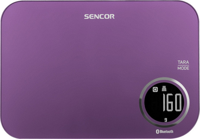 Весы кухонные Sencor SKS7073VT 5 кг фиолетовые Київ - зображення 4