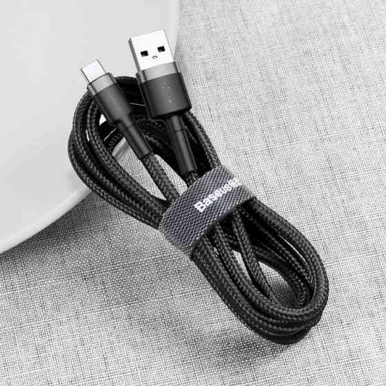 Дата кабель Baseus Cafule Type-C Cable 2A (3m) (CATKLF-U) Херсон