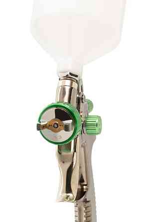 Краскопульт пневматический MASTERTOOL LVLP ВПЛБ 600 мл Ø1,3 мм круглый/плоский факел 125-170 л/мин 1 Харків