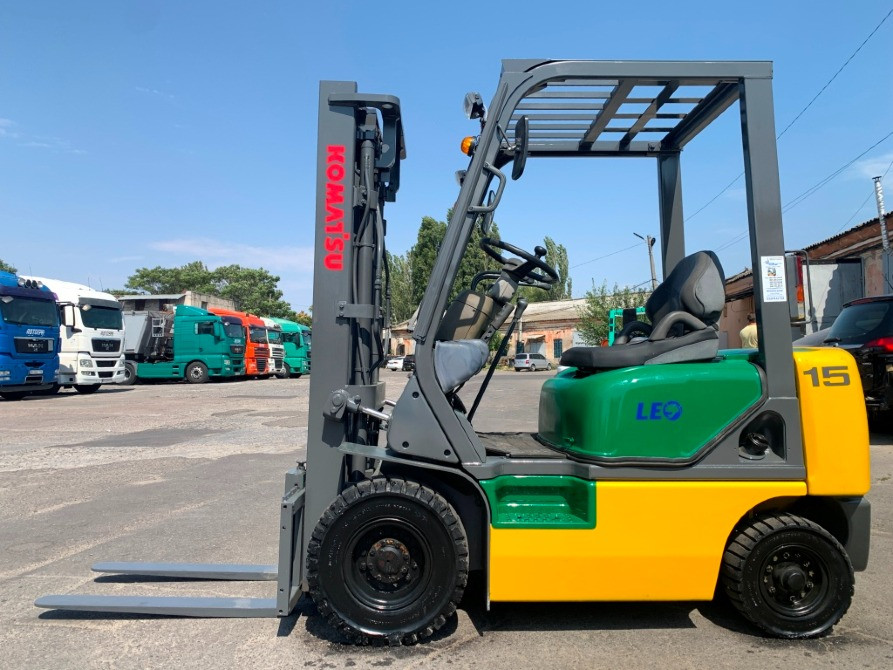 Вилковий автонавантажувач Komatsu з напрацюванням 1422 мотогодин. FG15C-16. Ужгород - зображення 1