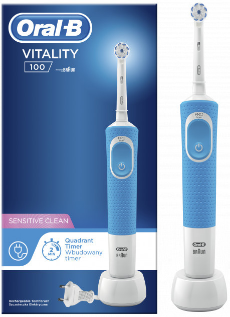 Зубная щетка электрическая Вraun Oral-B Vitality Sens Сlean Blue D100-413-1-PRO Киев - изображение 1