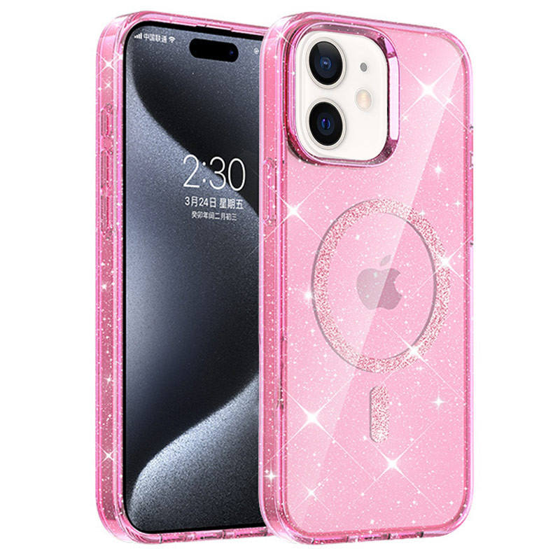 Чехол TPU Eclipse Sparkle Magnetic Fit для Apple iPhone 11 (6.1") Херсон - зображення 1