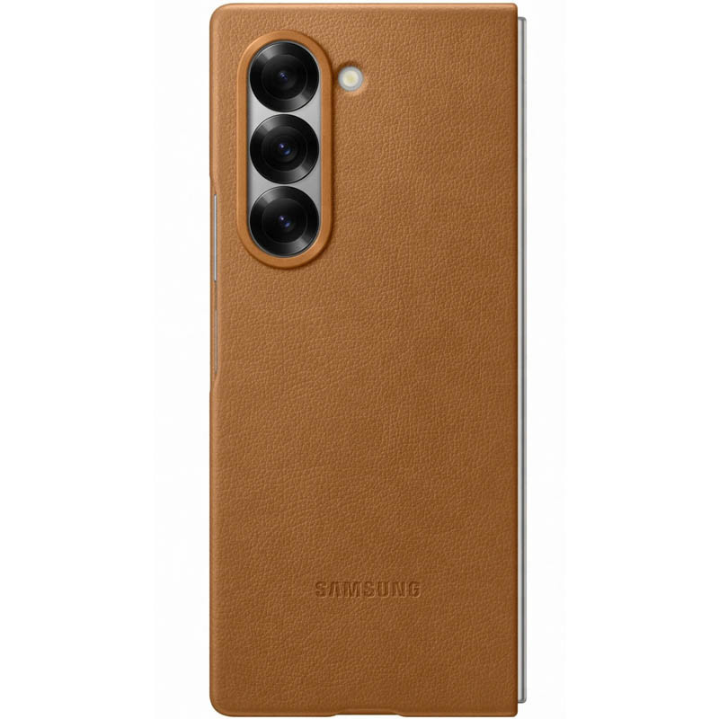 Уценка Кожаный чехол Leather Case (AAA) для Samsung Galaxy Z Fold6 Херсон - изображение 5